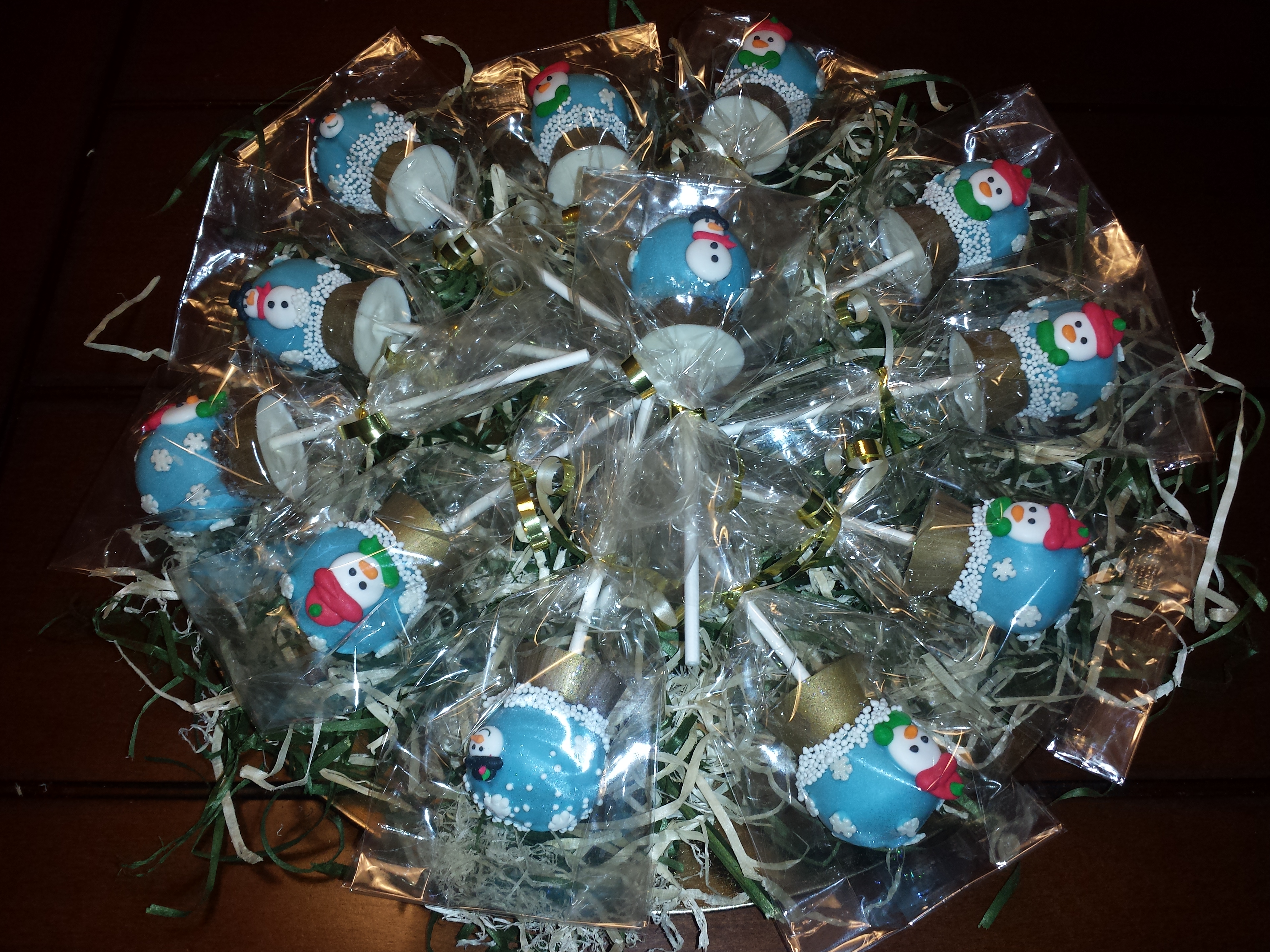 Handcrafted cakesicles